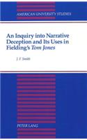 An Inquiry into Narrative Deception and Its Uses in Fielding's Tom Jones