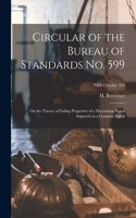 Circular of the Bureau of Standards No. 599