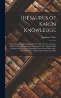 Thesaurus of Karen Knowledge