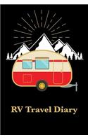 RV Travel Diary: Roadtrip Log and Maintenance Tracker