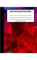 Graph Paper Composition Notebook