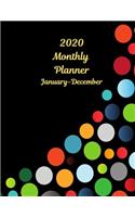 2020 Monthly Planner January - December