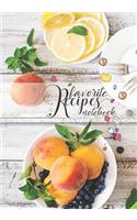 Favorite Recipes Notebook