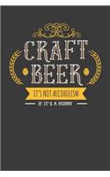 Craft Beer It's Not Alcoholism If It's a Hobby