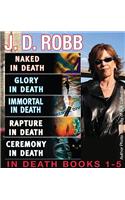 J. D. Robb in Death Collection Books 1-5