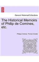 Historical Memoirs of Philip de Comines, etc.