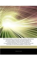Articles on Reconfigurable Computing, Including: Bitstream, Systolic Array, Xilinx, Reconfigurability, Reconfigurable Datapath Array, Partial Re-Confi