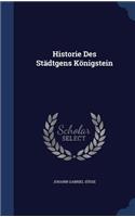 Historie Des Städtgens Königstein