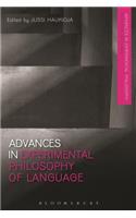 Advances in Experimental Philosophy of Language