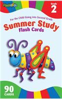 Summer Study Flash Cards, Grade 2