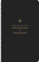 ESV Scripture Journal, Spiral-Bound Edition: Colossians and Philemon (Paperback)