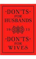 Don'ts For Husbands & Don'ts For Wifes