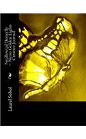 Swallowtail Butterfly Neon Golden Lights Creative Journal