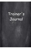 Trainer's Journal
