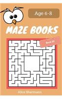 MAZE Book for Kids Ages 6-8 Book III