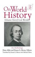 Johann Gottfried Herder on World History
