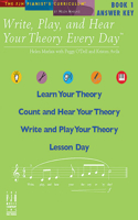 Write, Play, and Hear Your Theory Every Day Answer Key, Book 1