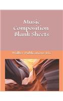 Music Composition Blank Sheets