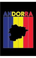 Andorra Country and Flag Notebook