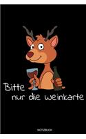 Bitte nur die Weinkarte