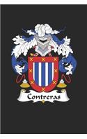 Contreras: Contreras Coat of Arms and Family Crest Notebook Journal (6 x 9 - 100 pages)