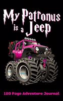 My Patronus Is A Jeep: 120 Page Blank Line Journal, Notebook
