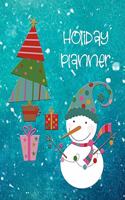 Holiday Planner: Christmas Organizer, Journal and Notebook
