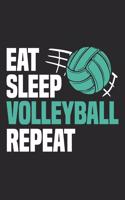 Eat Sleep Volleyball Repeat