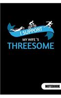 I support my wife´s threesome. Notebook