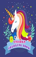 Unicorn coloring book