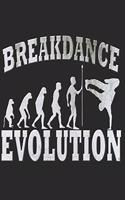 Breakdance Notizbuch