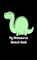 My Dinosaurus Sketch Book: Large Cute Dinosaur Drawing Pad Paper Book, Gifts for Boys Him, 8.5 x 11, 100 pages