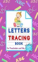 Letters Tracing book for preschoolers and kids ages 3-5