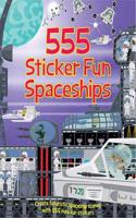 555 Sticker Fun - Spaceships Activity Book: (555 Sticker Fun)