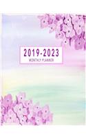 2019-2023 Monthly Planner: Five Year Planner, Monthly Schedule Organizer, 60 Month Planner with 2019-2023 Weekly Monthly Calendar and Appointment Notebook Log