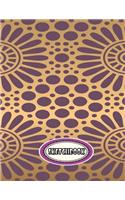 Sketchbook: Graphic Mandala Copper Cover and Blank pages, Extra large (8.5 x 11) inches, 110 pages, White paper, Sketch, Draw and Paint(1 Graphic Mandala)