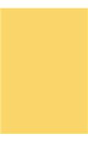 Very Large Sketchbook: Golden Yellow: Blank Sketchbook, Sketchbook Journal, Sketchbook 7 X 10, Sketchbook 800 Pages, Sketchbook Large