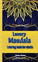 Luxury Mandala Coloring Book for Adults