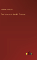 First Lessons in Sanskrit Grammar