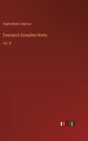 Emerson's Complete Works