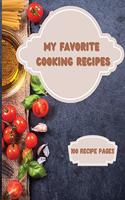 My Favorite Cooking Recipes