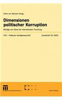 Dimensionen Politischer Korruption