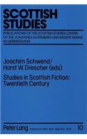 Studies in Scottish Fiction