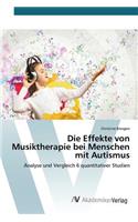 Die Effekte von Musiktherapie bei Menschen mit Autismus: (German)