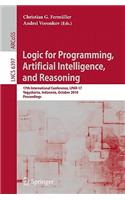 Logic for Programming, Artificial Intelligence, and Reasoning