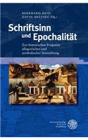 Schriftsinn Und Epochalitat