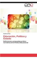 Educacion, Politica y Estado