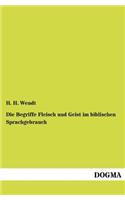 Begriffe Fleisch und Geist im biblischen Sprachgebrauch