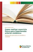 Como realizar exercício físico para hipertensão arterial sistêmica