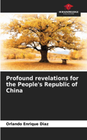 Profound revelations for the People's Republic of China